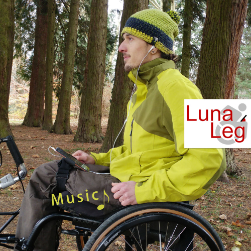 Lunaleg Wheelchair Smartphone holder