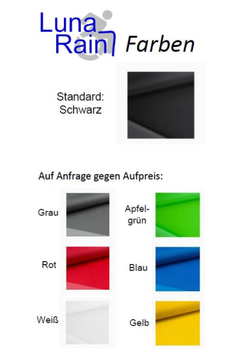 LunaRain Regenschutz für Rollstuhlfahrer