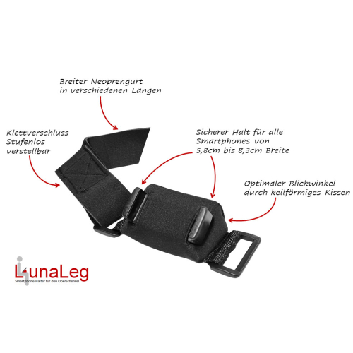 Lunaleg Wheelchair Smartphone holder